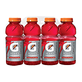 Gatorade X-factor fruit punch + berry flavor thirst quencher sports drink, 8-pack, 20-fl.oz. Full-Size Picture